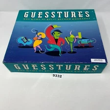 Guesstures Game 1990 Milton Bradley COMPLETE