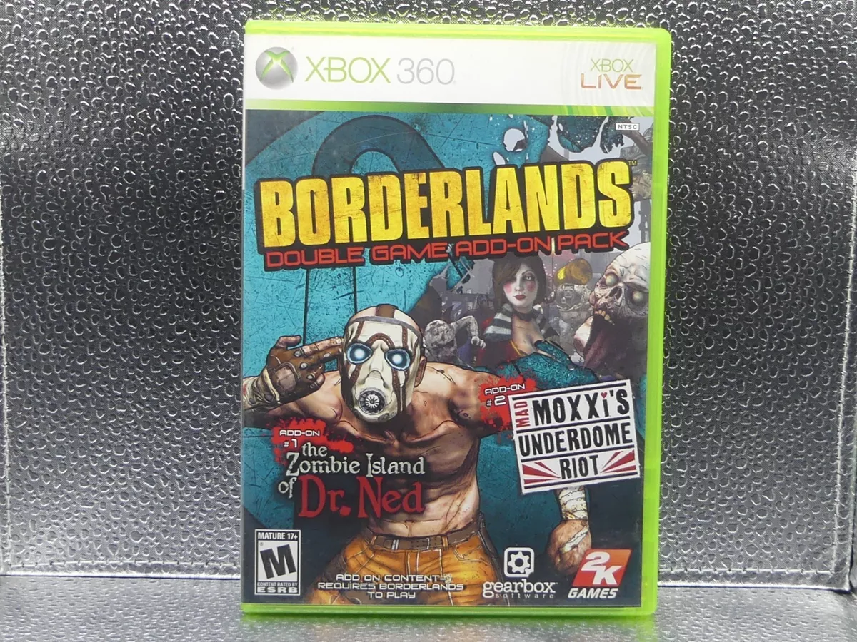 Jogo Xbox 360 Borderlands + Double Game Add-on Pack - 2K Games