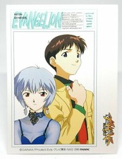 Neon Genesis EVANGELION Shinji  ReI Cassette tape index card Japan Anime Movi  