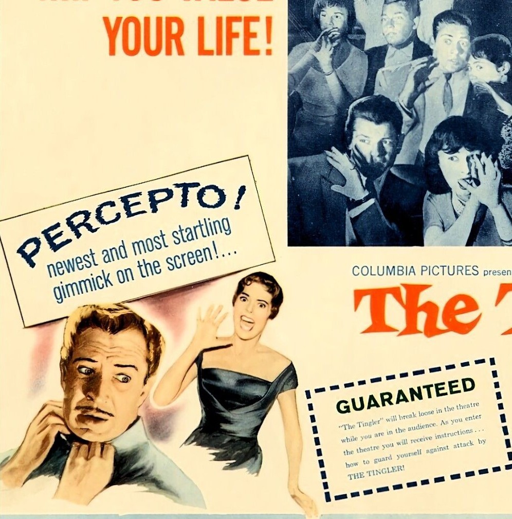 The Tingler 1959 Horror Movie Vintage Poster Print Retro Style Film Wall Art