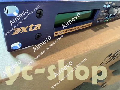 Used XTA DP548 4-way 8-output audio processor in good condition for quick delive