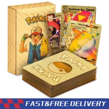 Pokemon Card Foil GOLD PACK 55 CARDS TCG GX Vmax GX Card Charizard Rare US