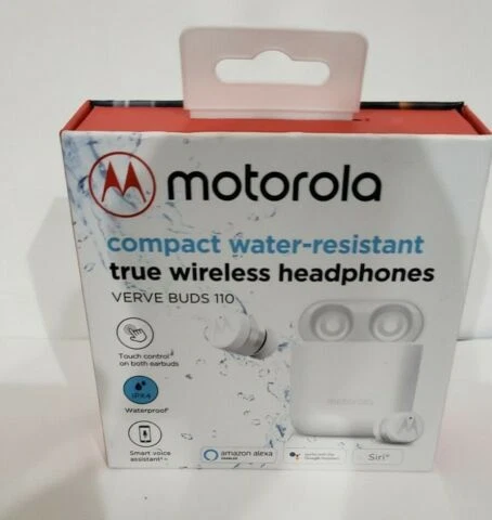 Motorola Vervebuds 110 True Wireless Compact Headphones Water Resistant - Picture 5 of 6