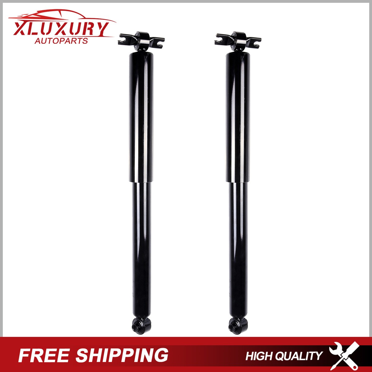 SCITOO Rear Shock Absorbers & Struts Kit For 2001-2005 Kia Rio (1.5L, 1.6L)