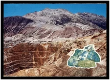 Postcard RPPC - Original Open Cut by West Lyell Mining Co, Queenstown, TAS