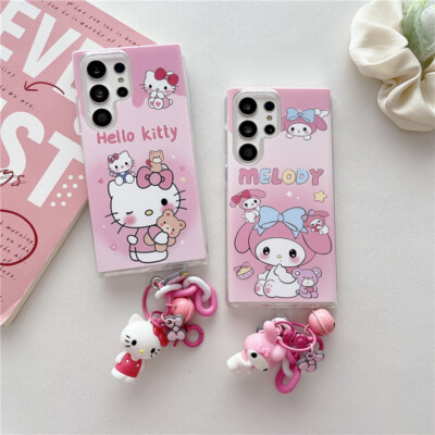 Handy Hülle Für Samsung Galaxy S25 S24 S23 S22 A15 Cartoon Silikon Schutz Cover