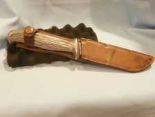 WW2 MURPHY COMBAT FIGHTING KNIFE USA  w/SHEATH  WWII MURPHY COMBAT KNIFE  EXC+++