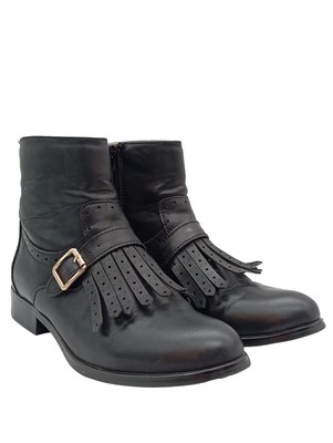 BUFFALO Reißverschluss-Stiefeletten Damen Stiefeletten Gr. DE 39 schwarz