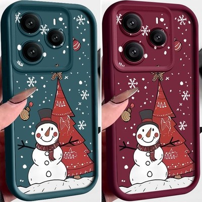 Weihnachts-TPU-Handyhülle für Xiaomi Redmi Note 14 13 12 11 Pro 13C 14T 13T Case