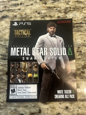 Metal Gear Solid Delta: Snake Eater White Tuxedo & Sneaking DLC Pack for PS5