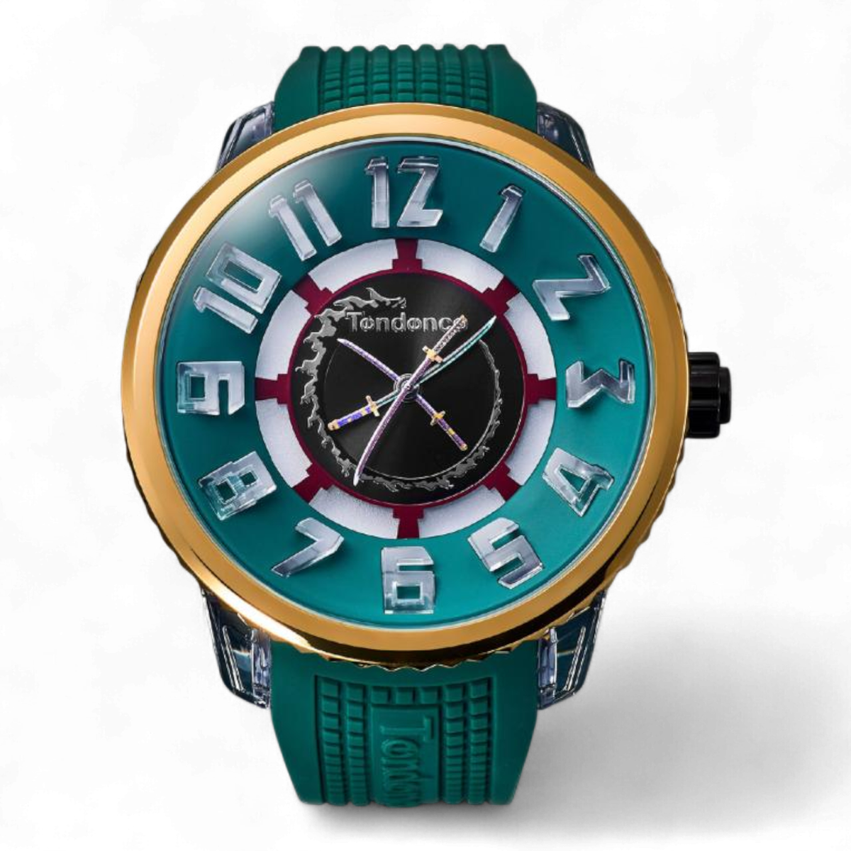 PSL TENDENCE TY532022 One Piece Zoro Green Quartz Watch Japan