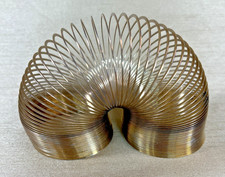 Vintage Brass Slinky Toy - No Box