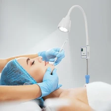 7*3W Adjustable Height LED Examination Light Floor Standing Examination Lamp 360