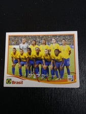Nr. 255 Sticker WM 2011 World Cup Panini Team Brasilien ungeklebt