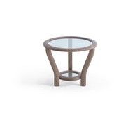 Eleganter Brauner Couchtisch Aus Holz Mit Modernem Design