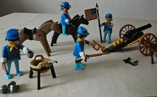 Playmobil 3485 US Artillerie Nordstaatler Soldaten mit Kanone