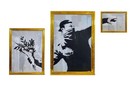 BANKSY Flower Thrower Triptych the set of three screenprints in colours, 2019
