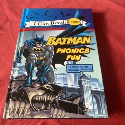 *KIDS* BATMAN Phonics Fun (2011, Hardcover Book) 12 Short Stories