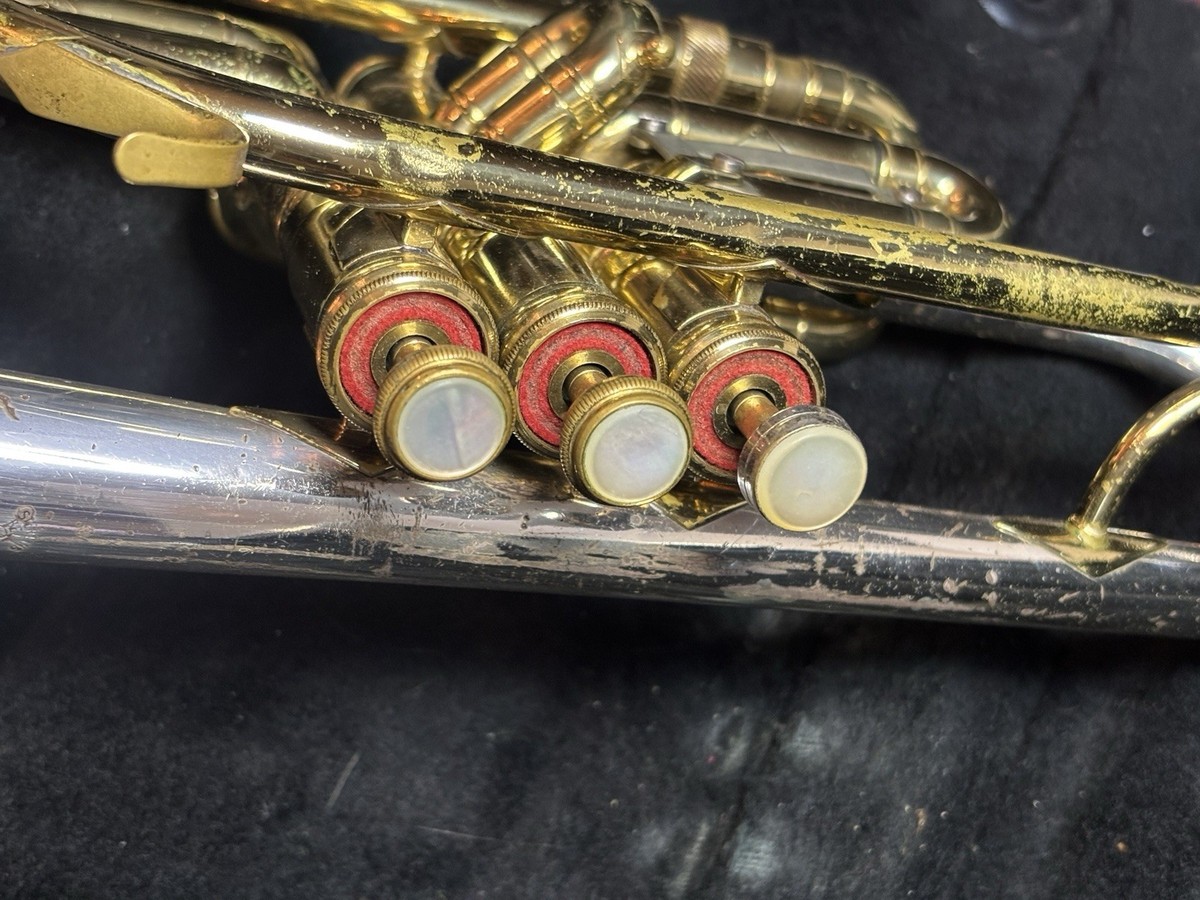 READ 1961 Vintage King Master SilverSonic Cornet Sterling Silver