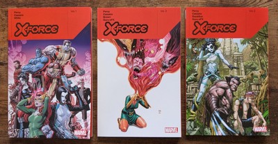 X-Force by Benjamin Percy volumes 1 2 3 (Marvel Comics, X-Men, Paperback)