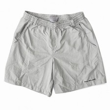 Columbia PFG Boys L 14/16 Omni-Shade Fishing Swim Shorts Gray Quick Dry