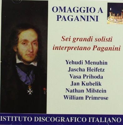 Niccolo Paganini Paganini Interpretations By Great Violinists (CD) Album