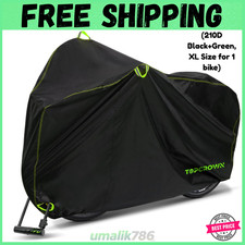 Bike Cover Waterproof Outdoor Storage For 123 Bikes Bicycle Cover Rain Sun Uv