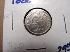 1888 - P Seated Liberty Dime.