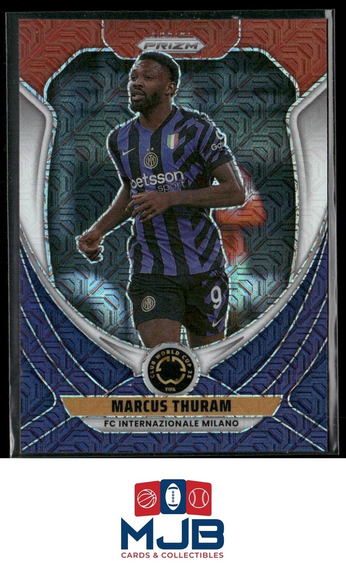 2025 Prizm FIFA Club World Cup Marcus Thuram Red, White & Blue