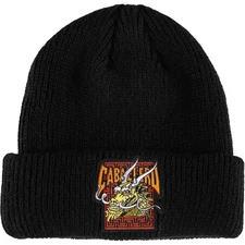 Powell Peralta Skateboard Beanie Steve Caballero Street Dragon Black