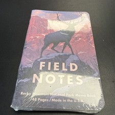 Brand New Sealed Field Notes National Parks Memo Books - Series C - 3.5" x 5.5"