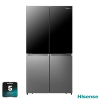 Hisense RQ5X560SFLES Multi Door Fridge Freezer Stainless Steel E Rated Kitchen