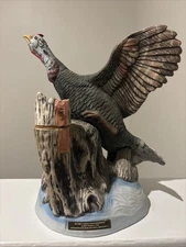 Vintage Austin Nichols 1983 Flying Wild Turkey #1 Empty Liquor Decanter Rare