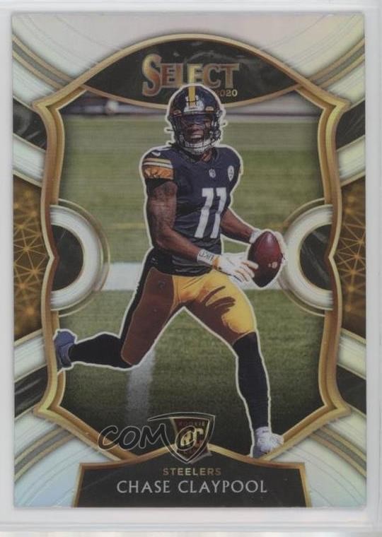 2020 Panini Select Concourse Silver Prizm Chase Claypool #70 3pu