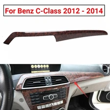 NEW Agate Wood Grain Center Console Dash Strip Trim For Benz C-Class 2012-2014