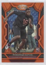 2022 Certified Rookies Mirror Orange 115/149 Phidarian Mathis #185 0y4y
