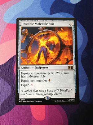 Unstable Molecule Suit | Marvel Super Heroes | NM | MTG