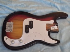 Lightweight Precision Bass P-Bass Guitar Body 3TSB Loaded Fits Fender / Squier