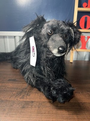 Cuddle Clones Black ''Bella'' Cute Dog With Tags