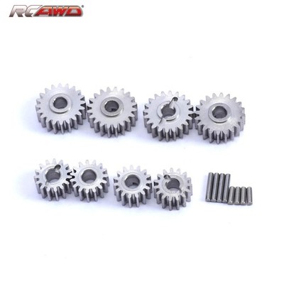 Portal Gear Set #45 Steel 20T 15T 0.5M for 1/24 FMS FCX24 Upgrade Parts
