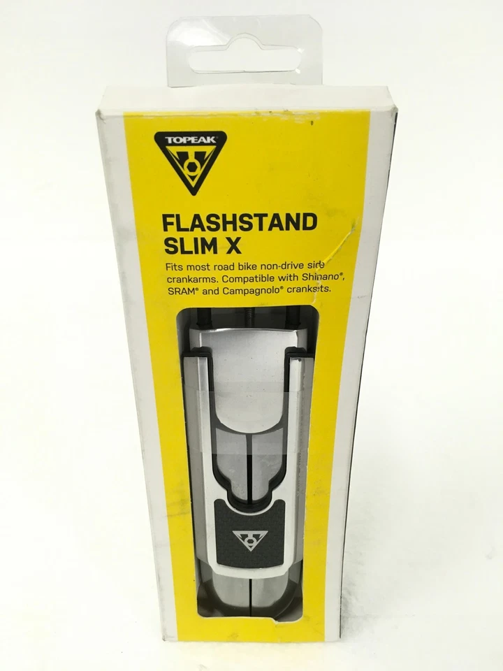 NUEVO Topeak FlashStand Slim X Cromo Soporte Bicicleta 14kg Capacidad TW02S ENVÍO GRATUITO Foto 2 de 4