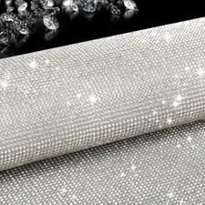 Bling Rhinestone Sheet Self Adhesive Glitter Crystal Rhinestones Sticker DIY ...