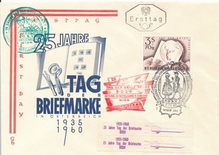 First Day 1960: Stamp Day 1960 (461D)
