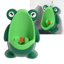 Children Urinal Cute Cartoon Funny Aiming Target Wall Mounted Pee Training
