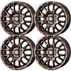 WEDS MUDVANCE 08 Wheels 14x4.5J+45 4x100 Mat Bronze [Set of 4]