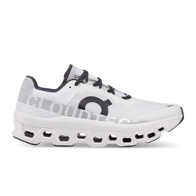 ON Running Cloudmonster Herren Laufschuhe Schwarz Weiß UK 7 EU 40,5 NEU