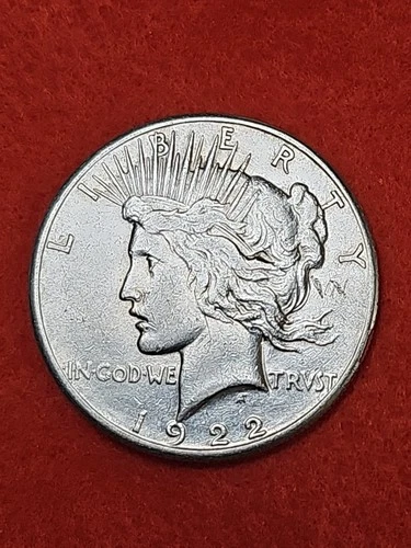 1922 S Peace Dollar VF #49
