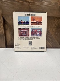 China Warrior (TurboGrafx-16, 1989) CIB w/Manual/Rare Box/Foam VF-NM Tested!!