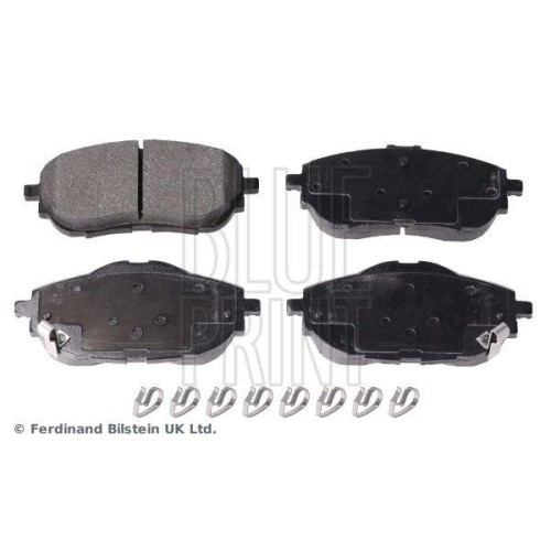 Plaquettes de frein Blue Print ADT342198 anti-bruit pour un freinage à disque Toyota fluide
