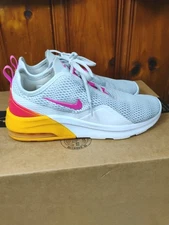 Nike Women's Air Max Motion 2 Running Shoes Grey/Pink/Red US Size 8.5